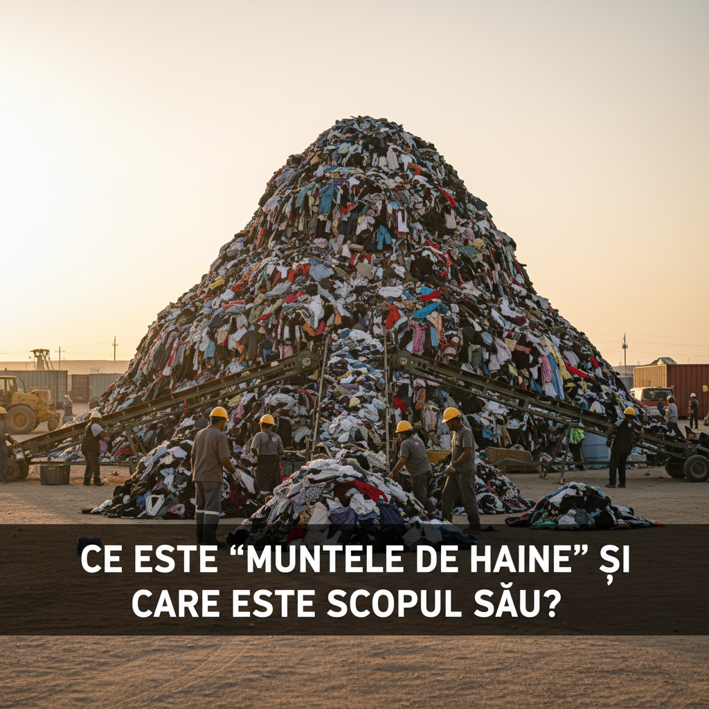 Ce este Muntele de Haine și care este scopul acestui proiect local?