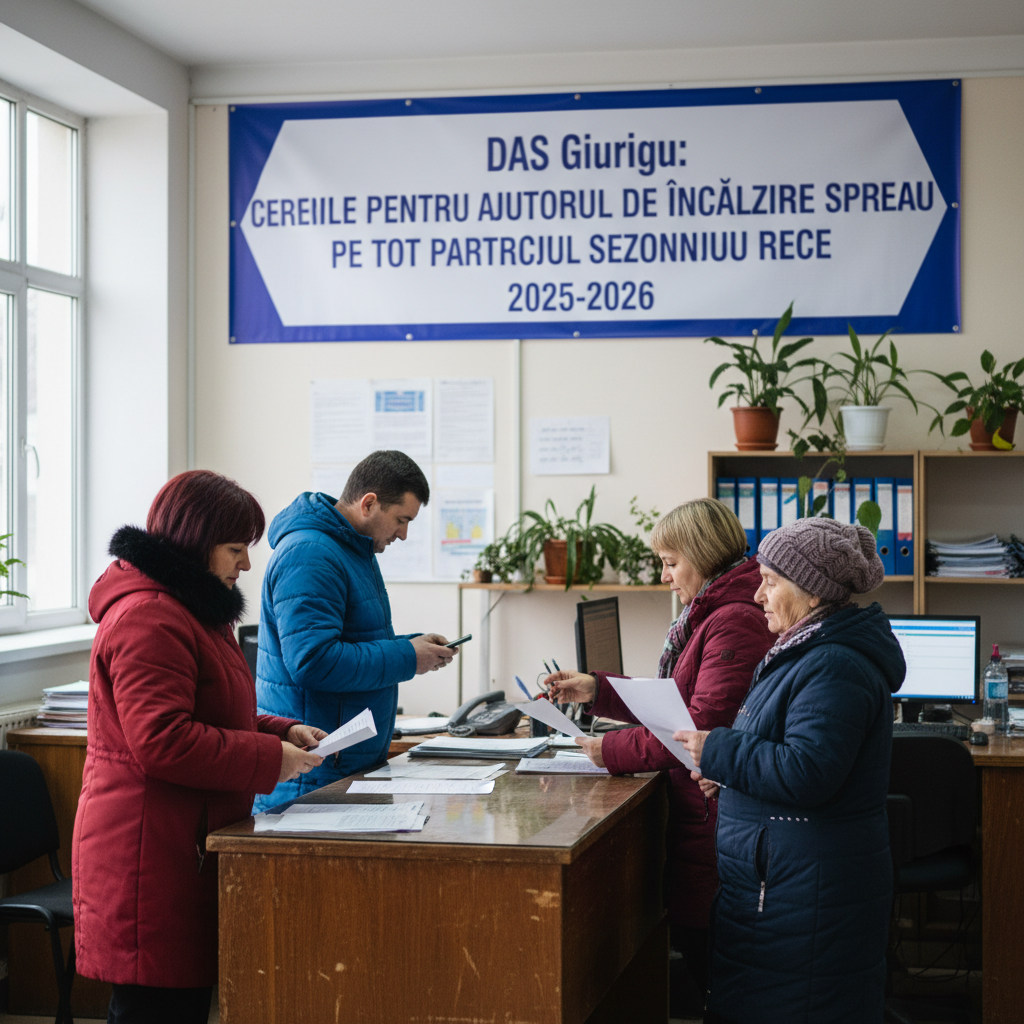 Cererile pentru ajutorul de încălzire se pot depune pe toată durata sezonului rece 2025-2026