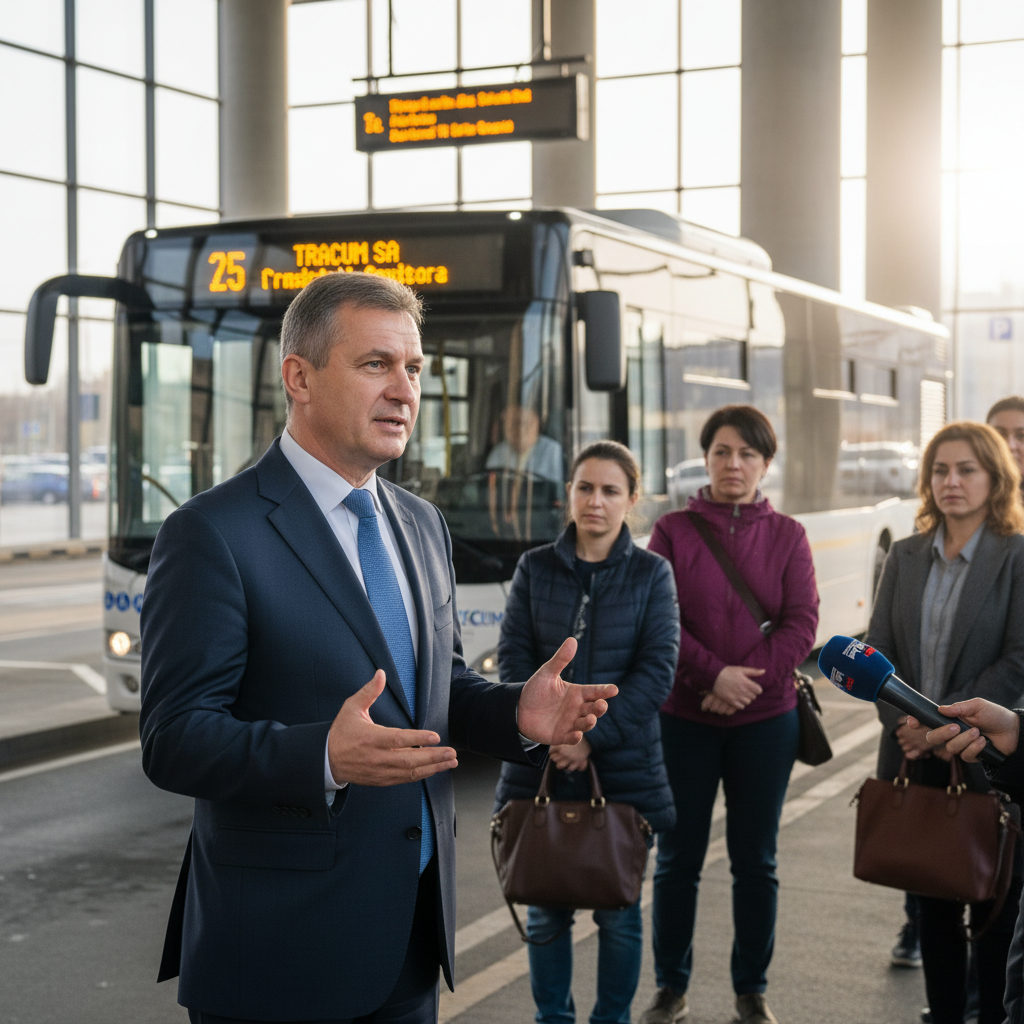 Directorul TRACUM SA explică ce înseamnă un transport civilizat, după criticile de pe rețelele sociale