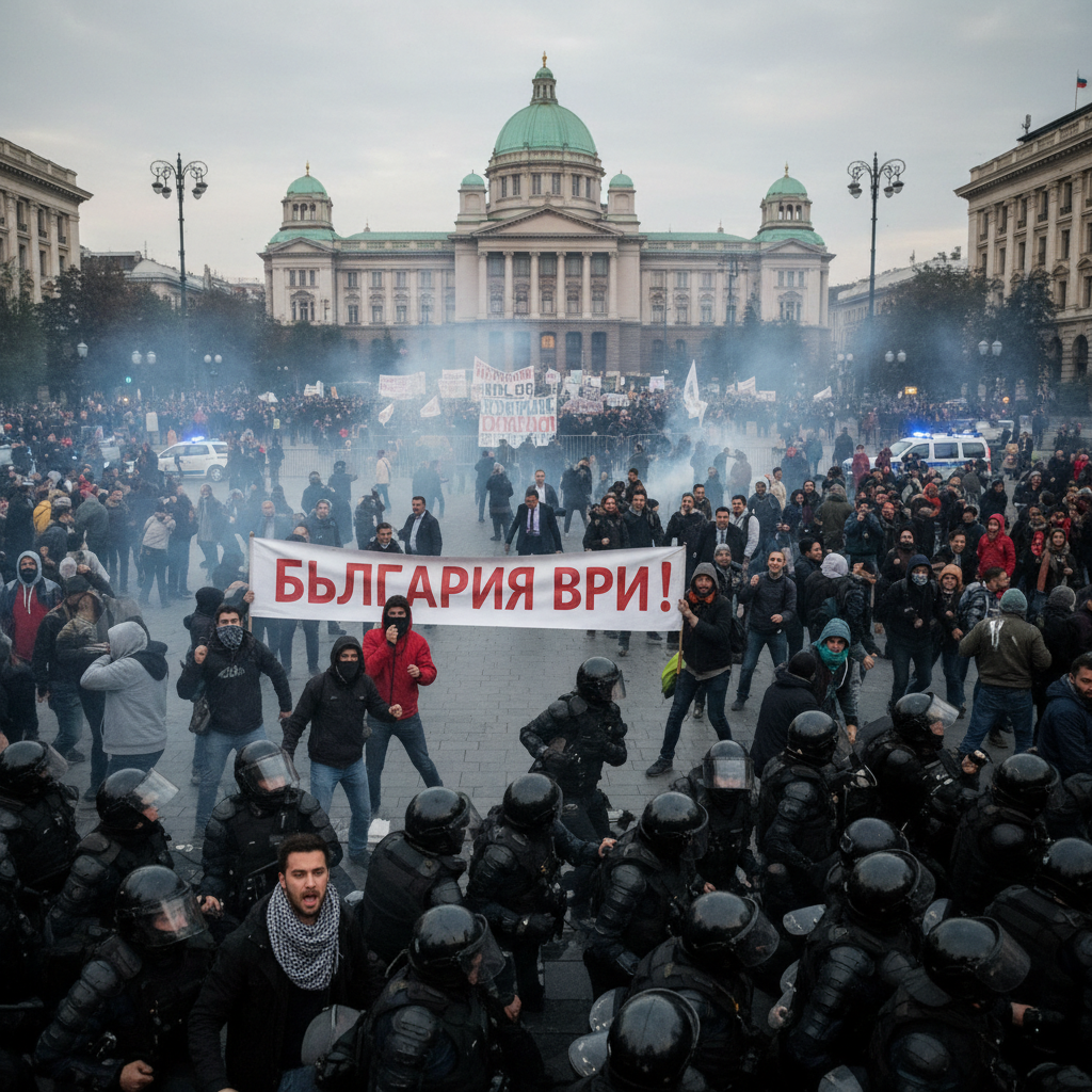 Mii de protestatari blochează centrul orașului, guvernul retrage bugetul pe 2026, tensiuni și politicieni sechestrați în Parlament