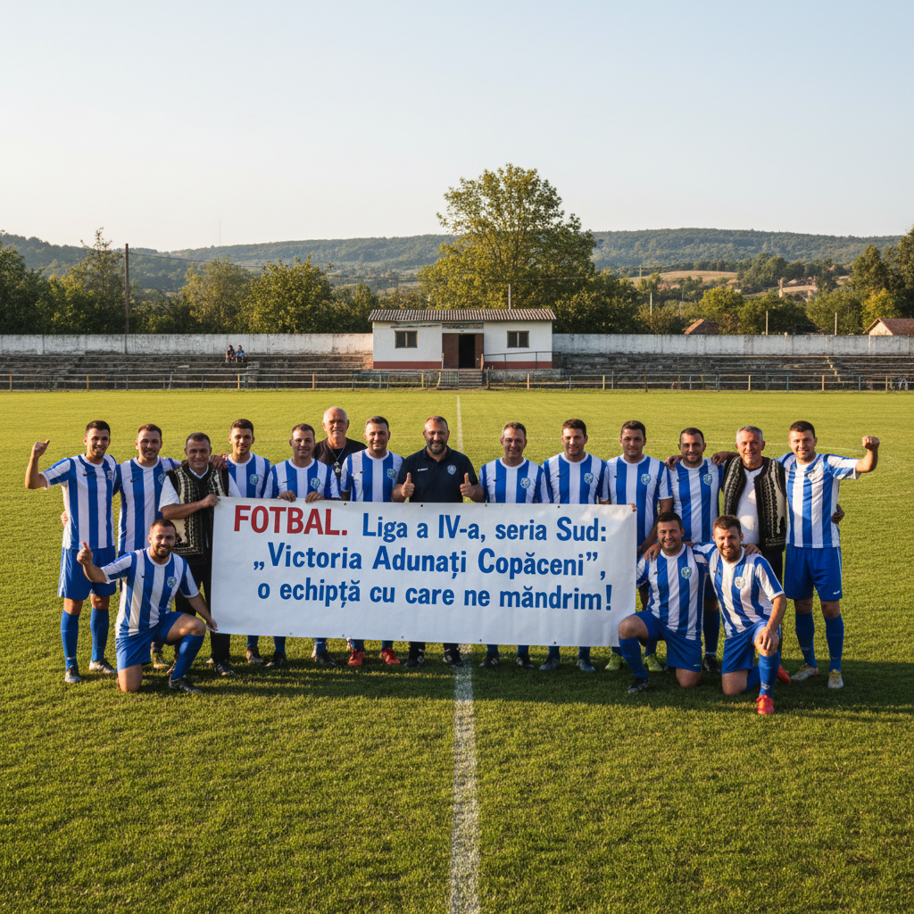 Victoria Adunații Copăceni, echipa locală de mândrie